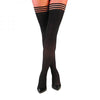 Kixies Dana Lynn Ribbed Thigh Highs in Black Size C Kixies Inc