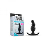 Anal Adventure Platinum Stacked Plug Black Blush Novelties