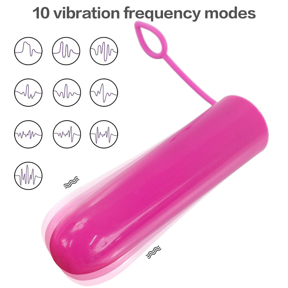 Adult Products Charging Strong Shock Bullet AV Egg Jumping Female Vibration Backyard Masturbation Stick - Random Unicorn