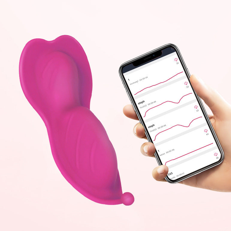 Remote Wear APP Wave Of Flowers Wireless Remote Control Couples With Powerful Vibration Massage Erotic Sex Jumpers - Random Unicorn