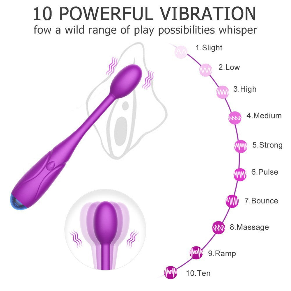 New Female Vagina Massage Stick Vibrator AV Stick Female Masturbator Sex Toys Adult Products - Random Unicorn