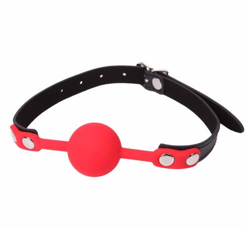 Silicone Sexy Ball Gags Slave Harness Bondage BDSM Fetish Mouth Restraints Toy - Random Unicorn