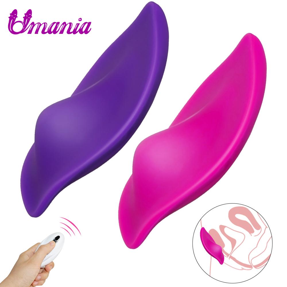 Rechargeable Wireless Remote Control Vibrator 10 Speeds Wearable C String Panties Vibrating egg Sex Toy - Random Unicorn