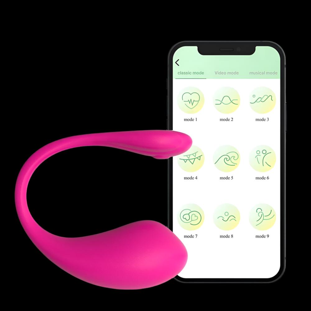 APP Smart Egg Jumping Remote Control Strong Shock Mute Adult Into The Body Wireless Remote Sex Toys Sex Products Masturbation Device - Random Unicorn