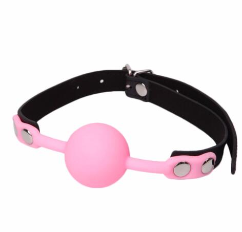 Silicone Sexy Ball Gags Slave Harness Bondage BDSM Fetish Mouth Restraints Toy - Random Unicorn