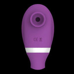 Silicone G-Spot Vibrator with 7 Speed Nipple and Clitoral Sucking Function for Women eprolo