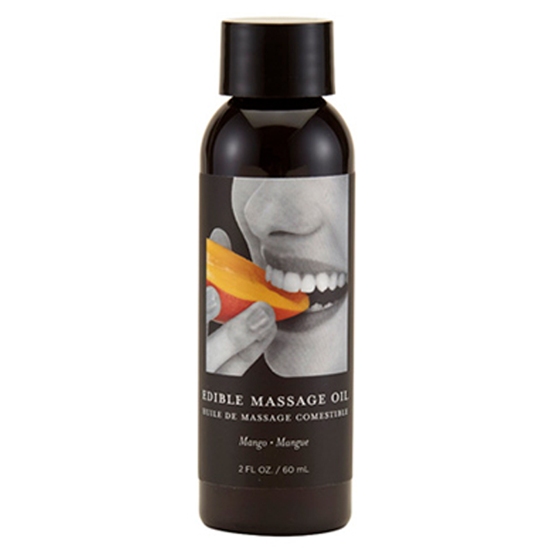 Edible Massage Oil Mango 2 fl oz / 60 ml Earthly Body