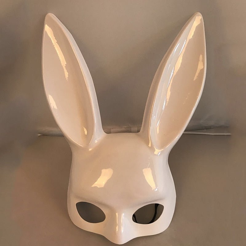 1Pc Halloween Laides Bunny Mask Party Bar Nightclub Costume Rabbit Ears Mask Festival Party Hairband Costume - Random Unicorn