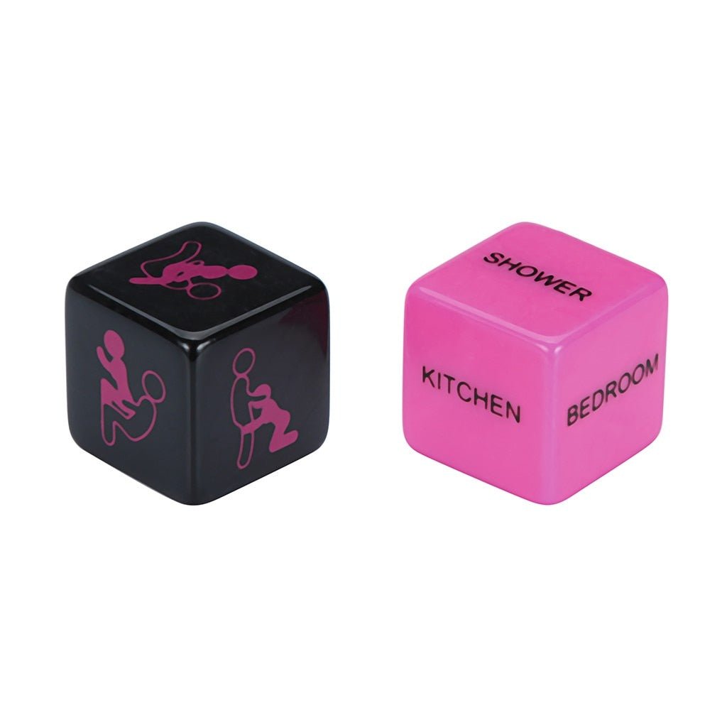 2Pcs Sides Love Posture Sex Couple Dice Fetish Sextoys Sexy Romance Erotic Craps Toy Sex Products sex toys for couples Y10.15 - Random Unicorn