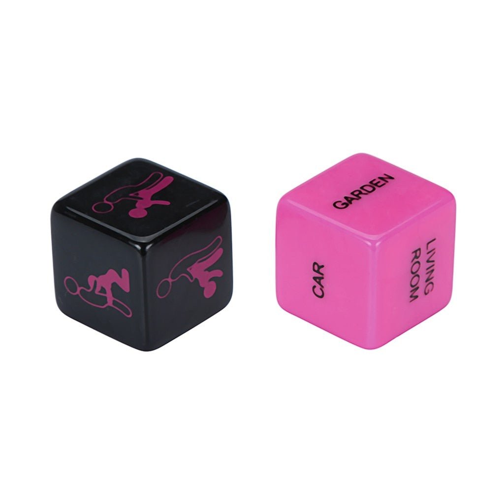 2Pcs Sides Love Posture Sex Couple Dice Fetish Sextoys Sexy Romance Erotic Craps Toy Sex Products sex toys for couples Y10.15 - Random Unicorn