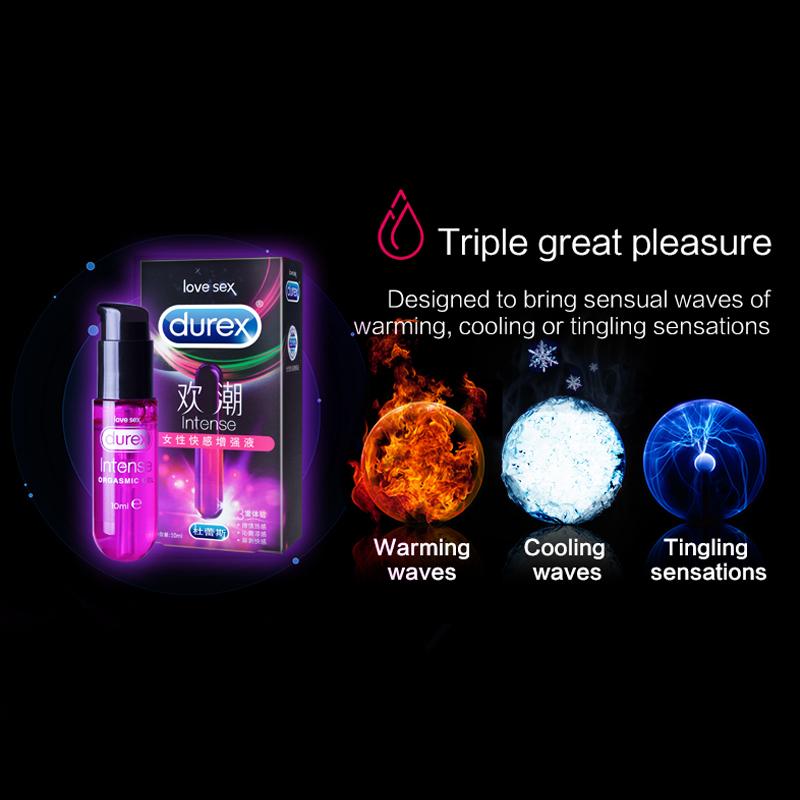 Durex Intense Orgasmic Gel 10ml Lubricant Sex Drops Strong Enhance Exciter for Women Safe Sex Toys - Random Unicorn