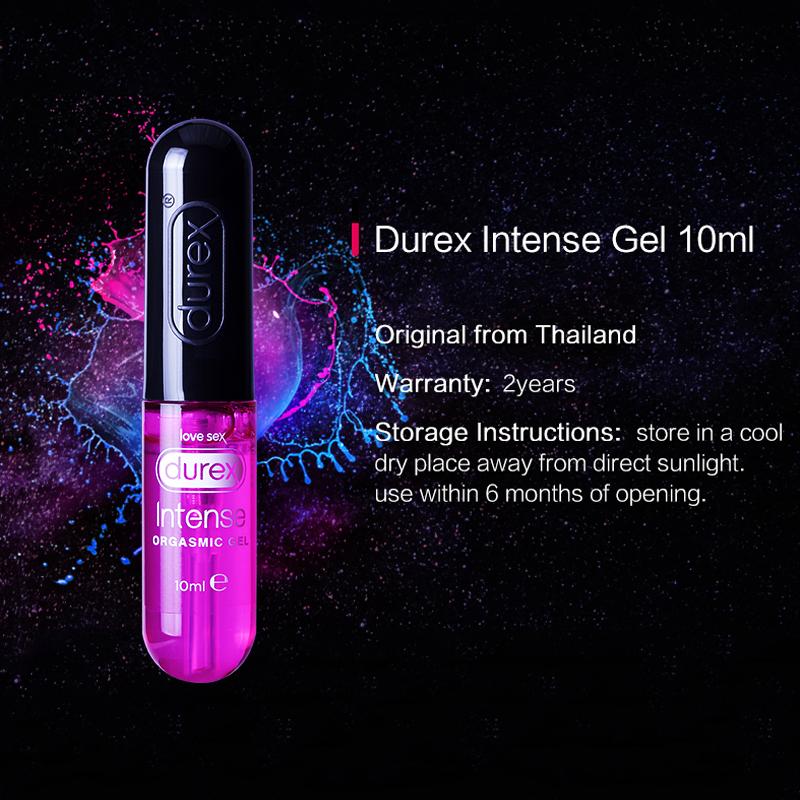 Durex Intense Orgasmic Gel 10ml Lubricant Sex Drops Strong Enhance Exciter for Women Safe Sex Toys - Random Unicorn