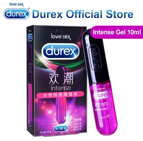 Durex Intense Orgasmic Gel 10ml Lubricant Sex Drops Strong Enhance Exciter for Women Safe Sex Toys - Random Unicorn