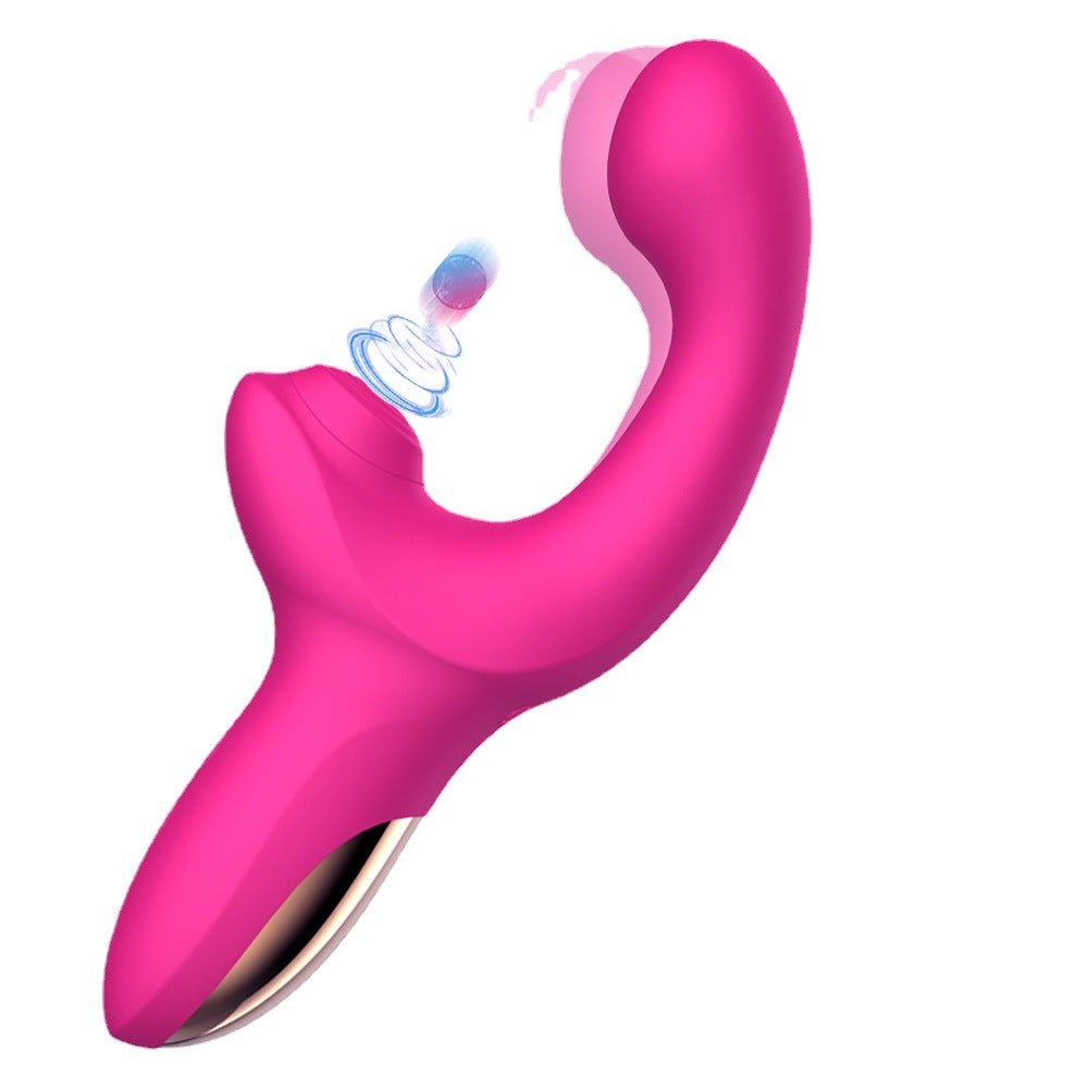 Female Sex Toys Charging G-spot Sucking Flapping Pulling Finger Vibrating Massage Stick, Female Masturbation Vibrator - Random Unicorn