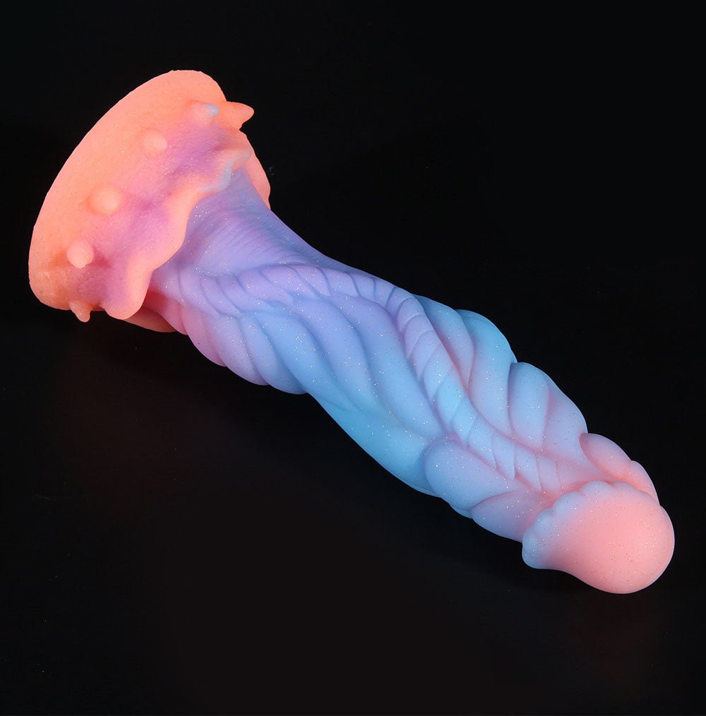 Fluorescent Silicone In The Dark New Anal Plug Anal Expander For Men And Women With Penis Sex Adult - Random Unicorn