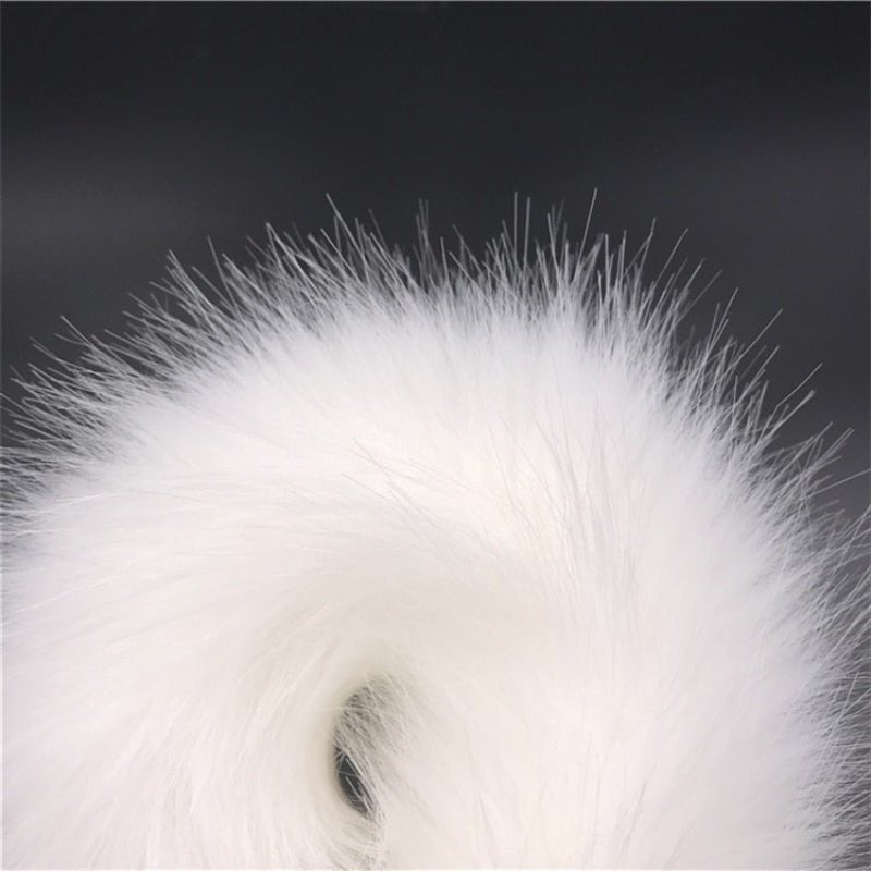 Fox Tail Anal Plug Flirt Sexy Toy Stainless Steel Butt Plug Anus Plug for Women Adult Games Slave Role Play - Random Unicorn