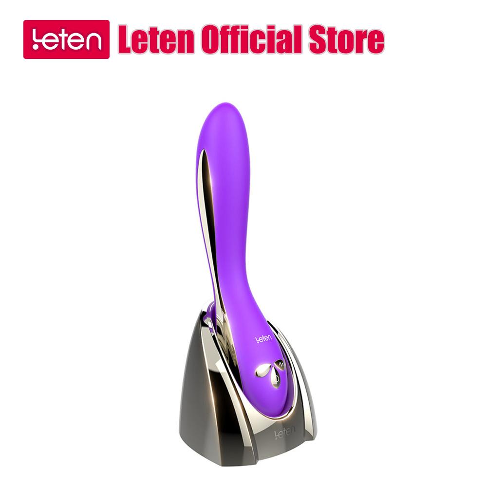 LETEN Sex Toy for Women Multi Speed Electronic Waterproof Vibrator Vibration With 10 Pulsating Patterns - Random Unicorn