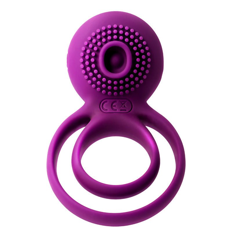 Men's Products Vibrating Ring Fun Ring Lock Fine Ring Couple Electric Resonance Ring Sex Toys - Random Unicorn