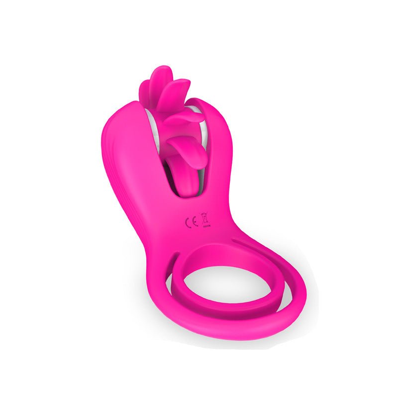 Men's Rotary Vibration Ring Multi-Frequency Charging Men And Women Share Adult Sex Toys Couples Massage - Random Unicorn