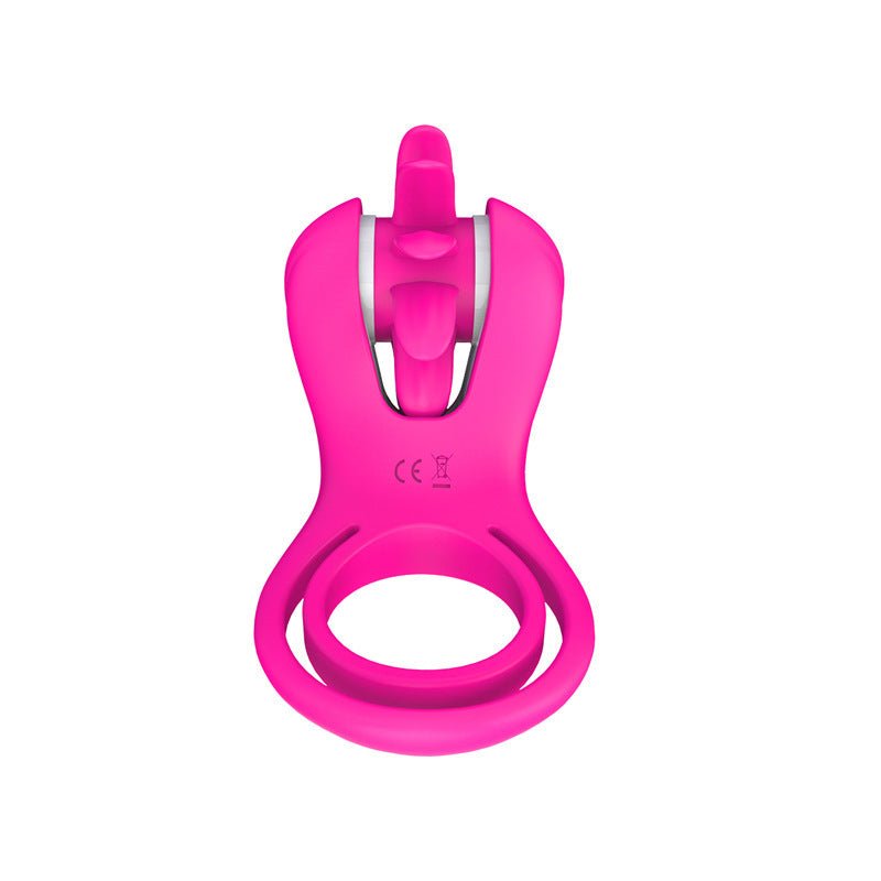 Men's Rotary Vibration Ring Multi-Frequency Charging Men And Women Share Adult Sex Toys Couples Massage - Random Unicorn