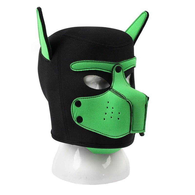 New Adult Sex Toy SM Alternative Toy Role Play Flirting Dog Head Mask Headgear - Random Unicorn