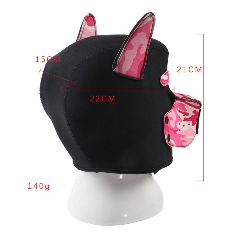 New Adult Sex Toy SM Alternative Toy Role Play Flirting Dog Head Mask Headgear - Random Unicorn