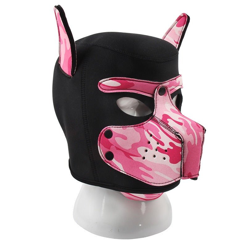 New Adult Sex Toy SM Alternative Toy Role Play Flirting Dog Head Mask Headgear - Random Unicorn