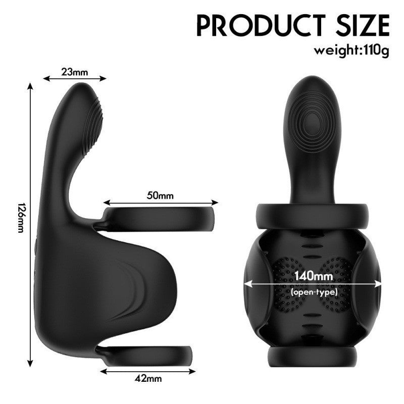 ORENA New Product Must Enjoy The Plane Cup Men's Prostate Vibration Massage Essence Locking Fun Products - Random Unicorn