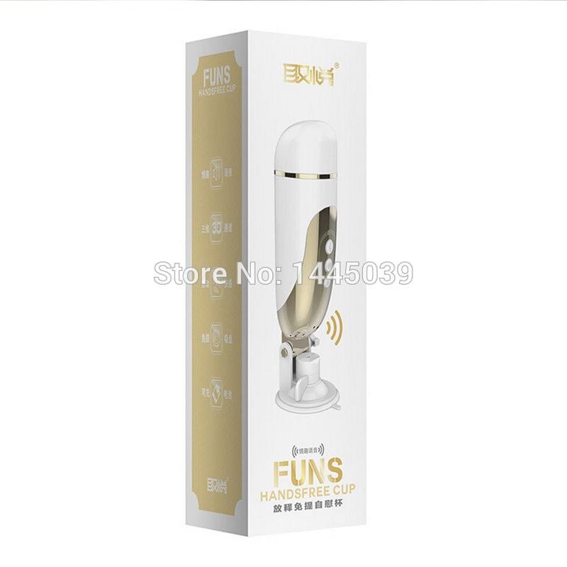 QUYUE Hands Free Male Masturbator for man Artificial vagina real pussy Sex products Adult Sex toys - Random Unicorn