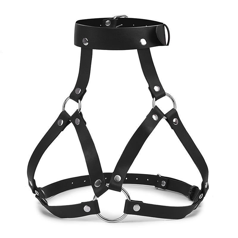 Sexy Binding Clothing Leather Sexy Clothing Adult Toys Binding Neck Covers Sexy Clothing - Random Unicorn