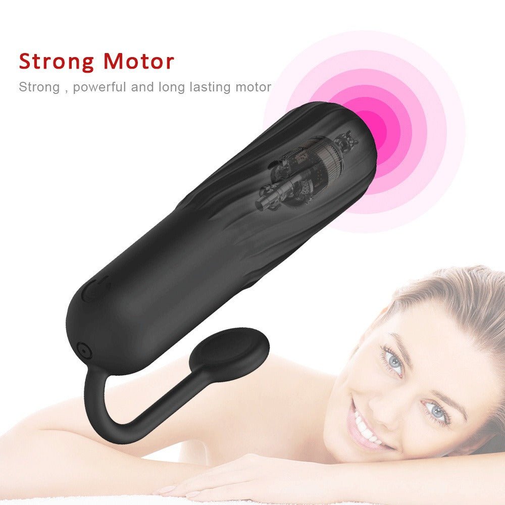 Tadpole Bullet Head Dildo Female Mini Strong Shock Wireless Masturbator Charging Erotic Sex Toys - Random Unicorn