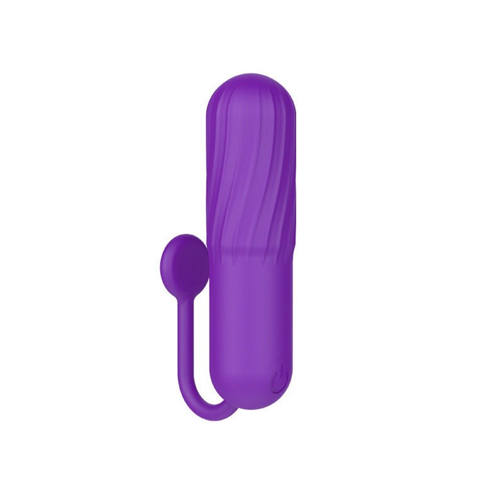 Tadpole Bullet Head Dildo Female Mini Strong Shock Wireless Masturbator Charging Erotic Sex Toys - Random Unicorn