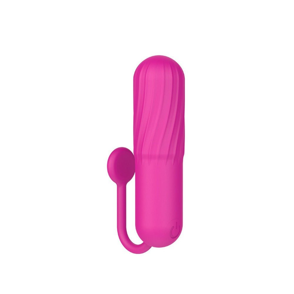 Tadpole Bullet Head Dildo Female Mini Strong Shock Wireless Masturbator Charging Erotic Sex Toys - Random Unicorn