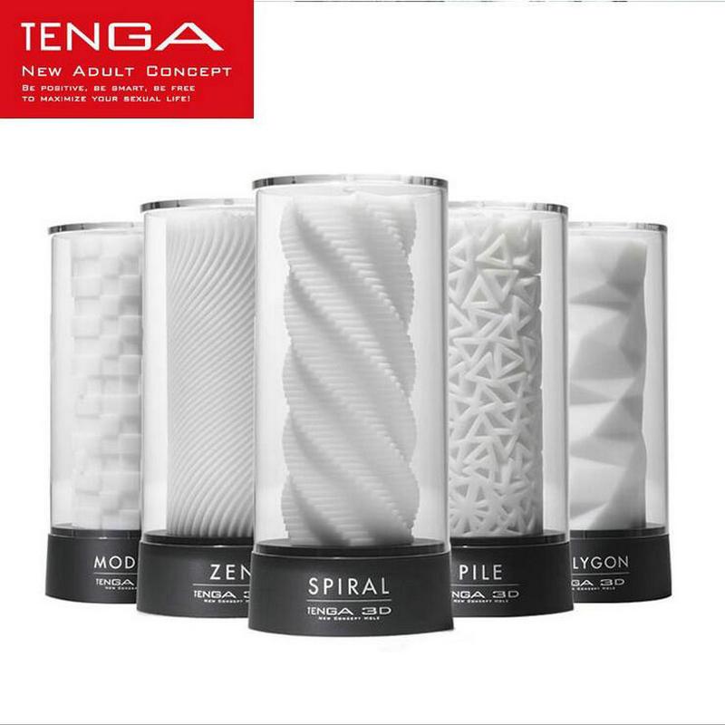 TENGA 3D Male Masturbator Adult Male Sex Tools Japan's Original Masturbation Cup Sex Toys - Random Unicorn